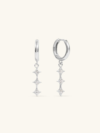 STAR BAR DANGLE DROP HUGGIES
