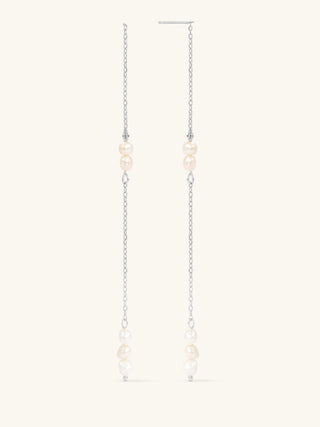 PEARL TASSEL DROP EARRINGS
