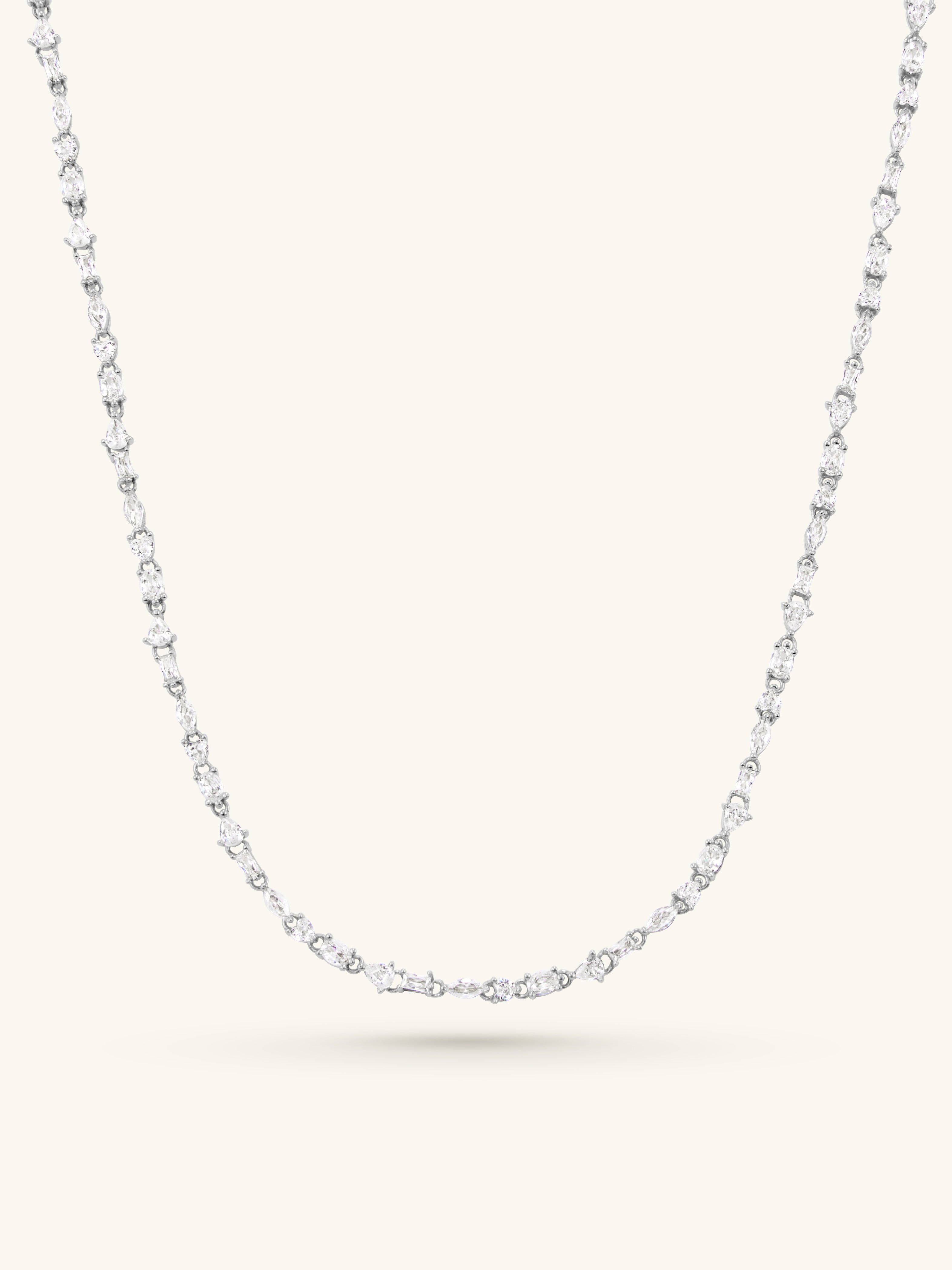 SERAPHINA TENNIS CHOCKER NECKLACE – Haus of Urbi SERAPHINA TENNIS CHOCKER NECKLACE – Haus of Urbi