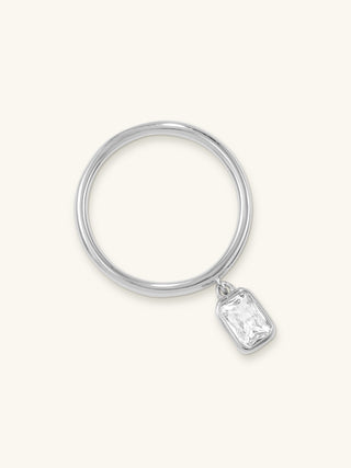 BAGUETTE CHARM RING
