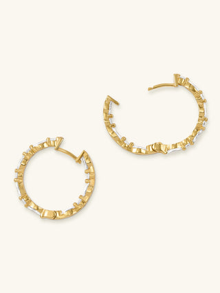 MARQUISE MEDIUM HOOPS
