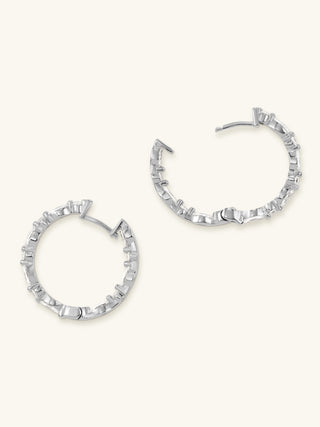 MARQUISE MEDIUM HOOPS
