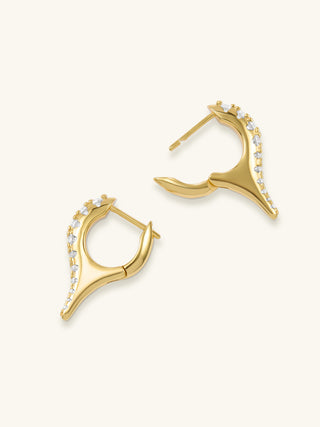 DEVON POINTY HOOPS
