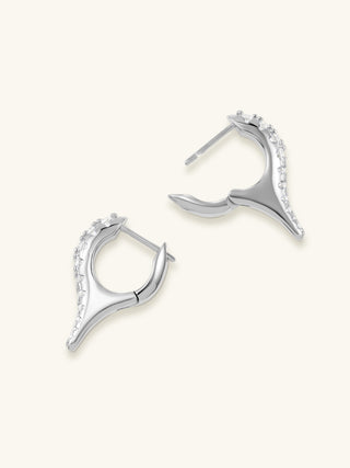 DEVON POINTY HOOPS
