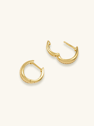 VERA TAPERED SMALL HOOPS
