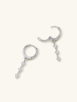STAR BAR DANGLE DROP HUGGIES

