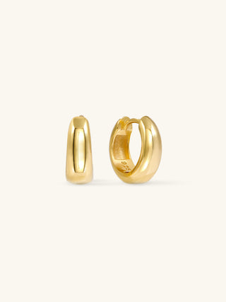 CHUNKY DOME MEDIUM HOOPS
