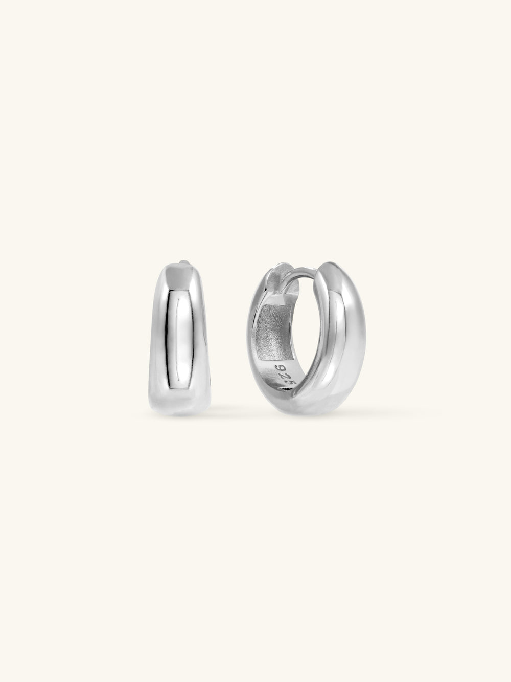 CHUNKY DOME MEDIUM HOOPS