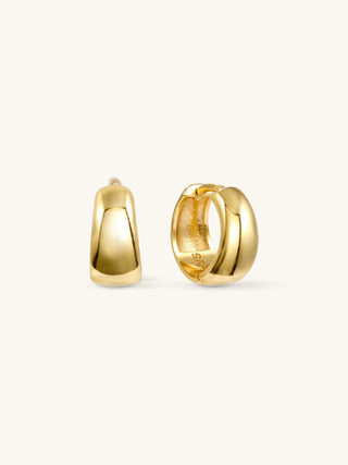 CHUNKY DOME SMALL HOOPS
