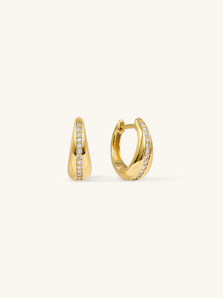 VERA TAPERED SMALL HOOPS
