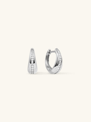 VERA TAPERED SMALL HOOPS
