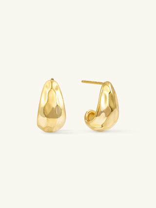 HAMMERED DOME HOOPS
