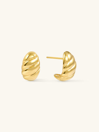 TWIST SMALL HOOPS
