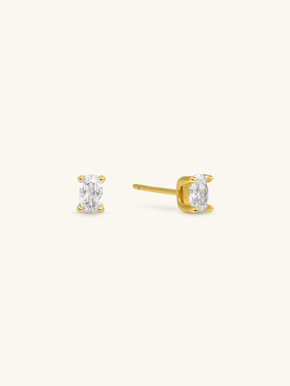 OVAL MINI STUDS