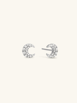 CRESCENT MOON STUDS
