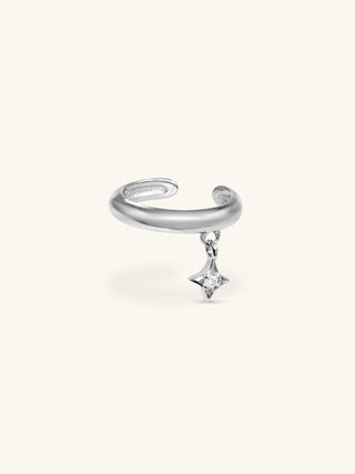 STAR DROP EAR CUFF
