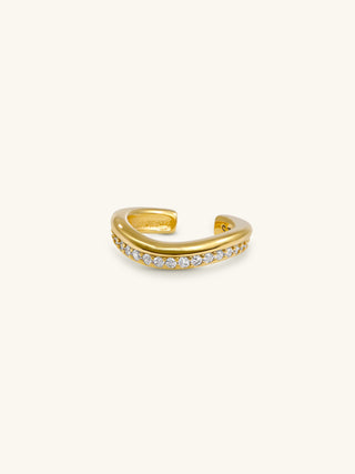 ELEVATED WAVE EAR CUFF
