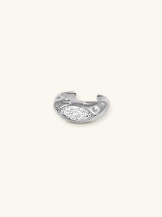 MARQUISE HAMMERED EAR CUFF
