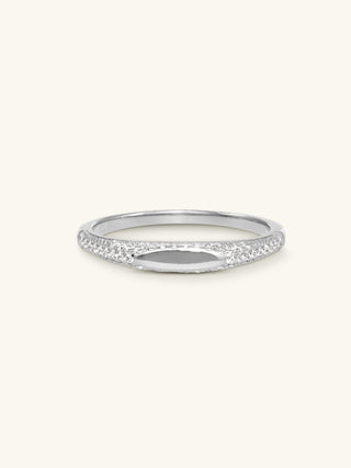 PAVÉ SLIM SIGNET RING
