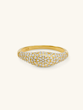 PAVÉ SIGNET RING
