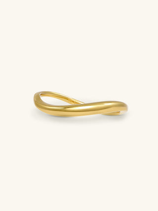 SOLID WAVE RING
