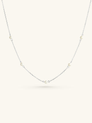 FLOATING PEARLS NECKLACE
