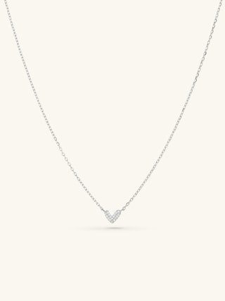 PAVÉ HEART NECKLACE
