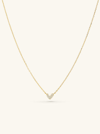 PAVÉ HEART NECKLACE
