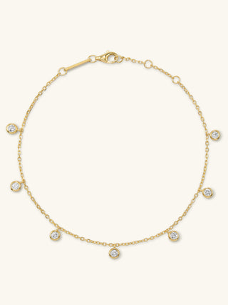 BEZEL CHARMS BRACELET / ANKLET
