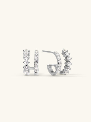 ESTHER 2 LINE HOOPS
