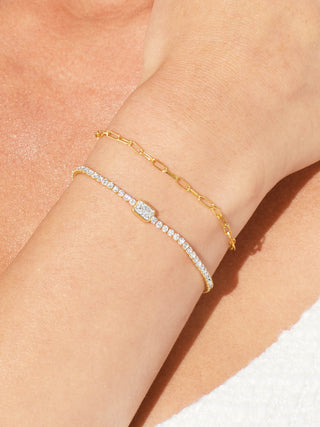 ANAIS PAPERCLIP BRACELET / ANKLET
