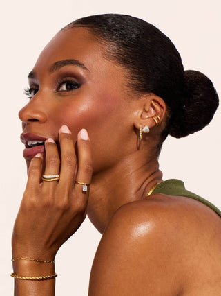 PAVÉ WAVE RING
