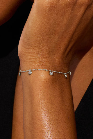BEZEL CHARMS BRACELET / ANKLET
