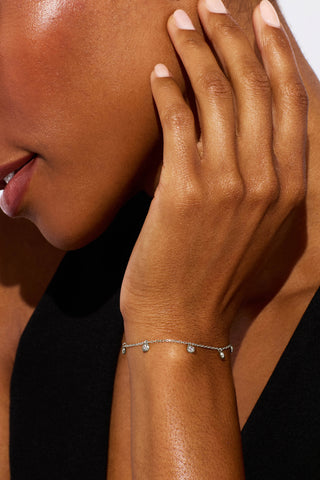 BEZEL CHARMS BRACELET / ANKLET
