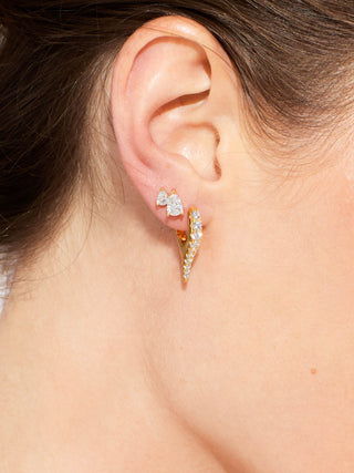 DEVON POINTY HOOPS
