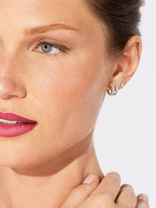 ESTHER 2 LINE HOOPS
