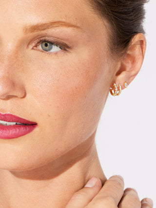 ESTHER 2 LINE HOOPS
