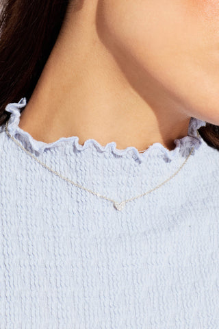 PAVÉ HEART NECKLACE
