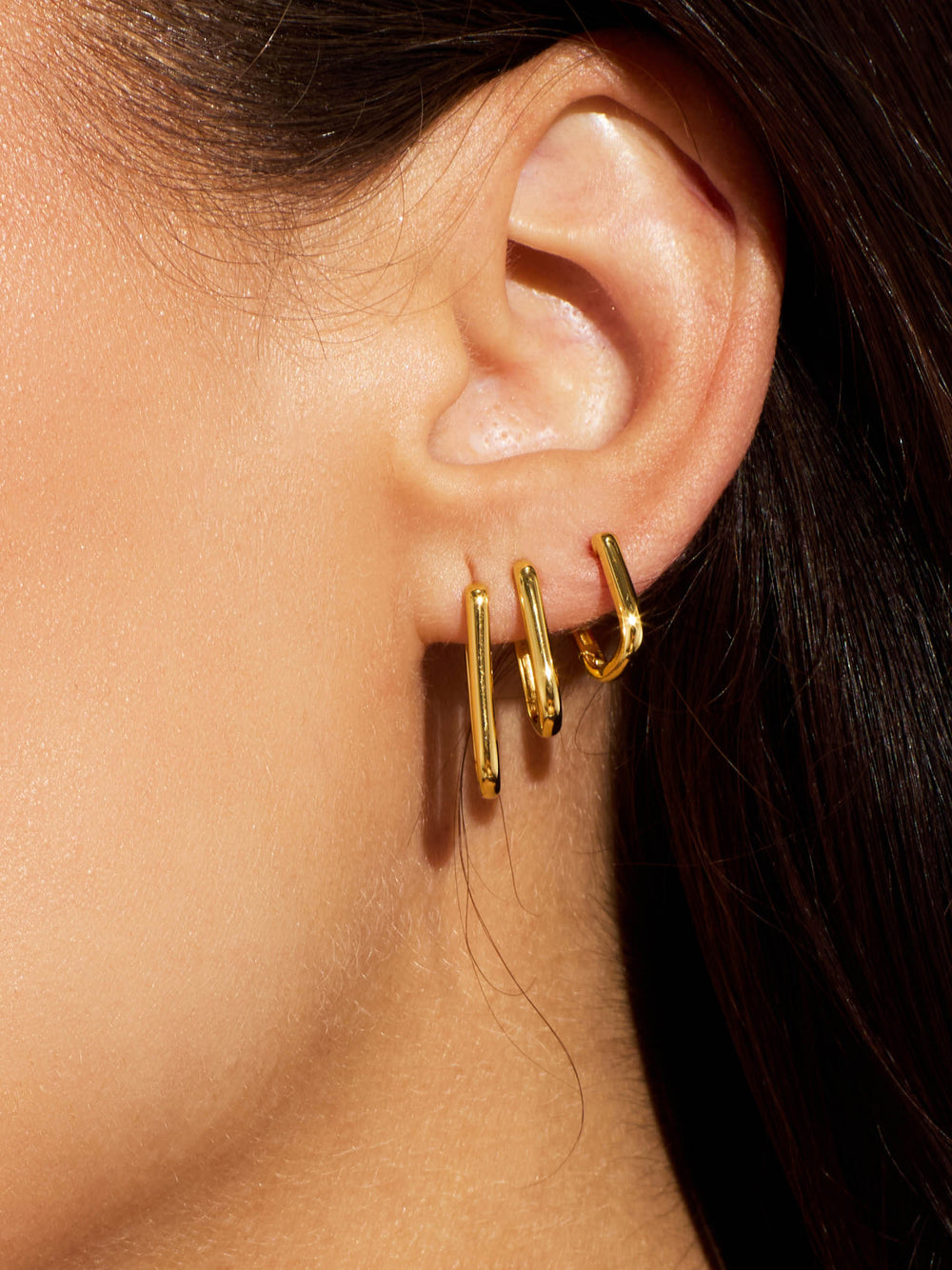 RECTANGLE MEDIUM HOOPS