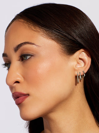 RECTANGLE MEDIUM HOOPS

