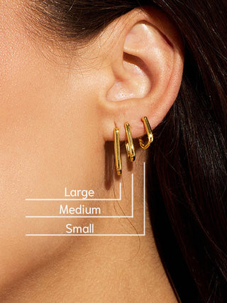 RECTANGLE LARGE HOOPS
