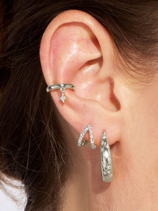STAR DROP EAR CUFF
