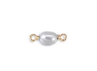 Pearl Connector Charm
