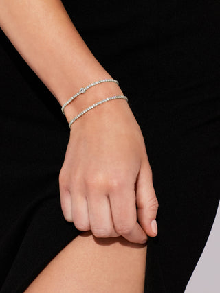 TENNIS 2MM CHAIN BRACELET
