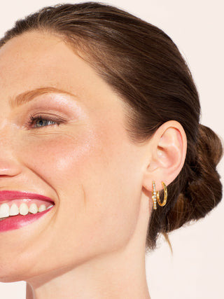 TUBE LARGE HOOPS
