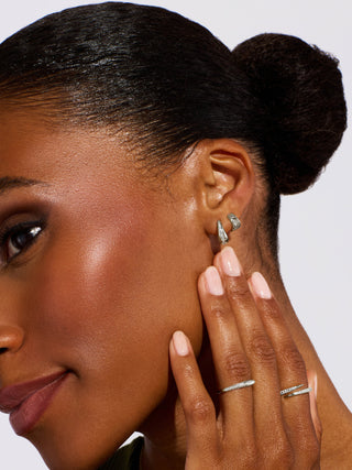 VERA TAPERED SMALL HOOPS
